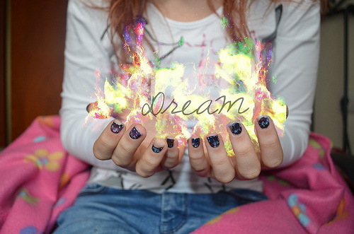 In my dreams.-