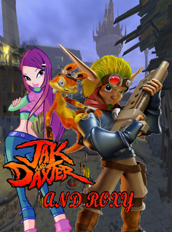 Jak and Daxter and Roxy by dippygamer64 on DeviantArt