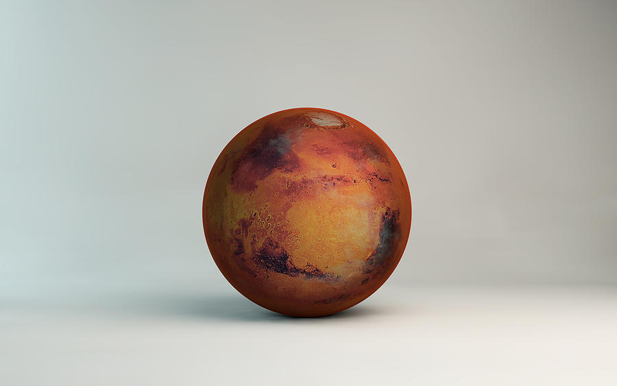 Planet Mars by microbot23
