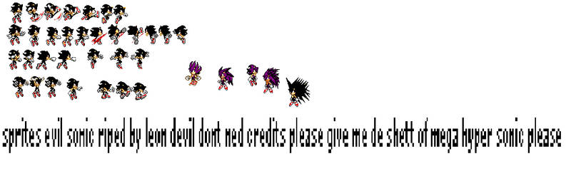 dark evil sonic and others