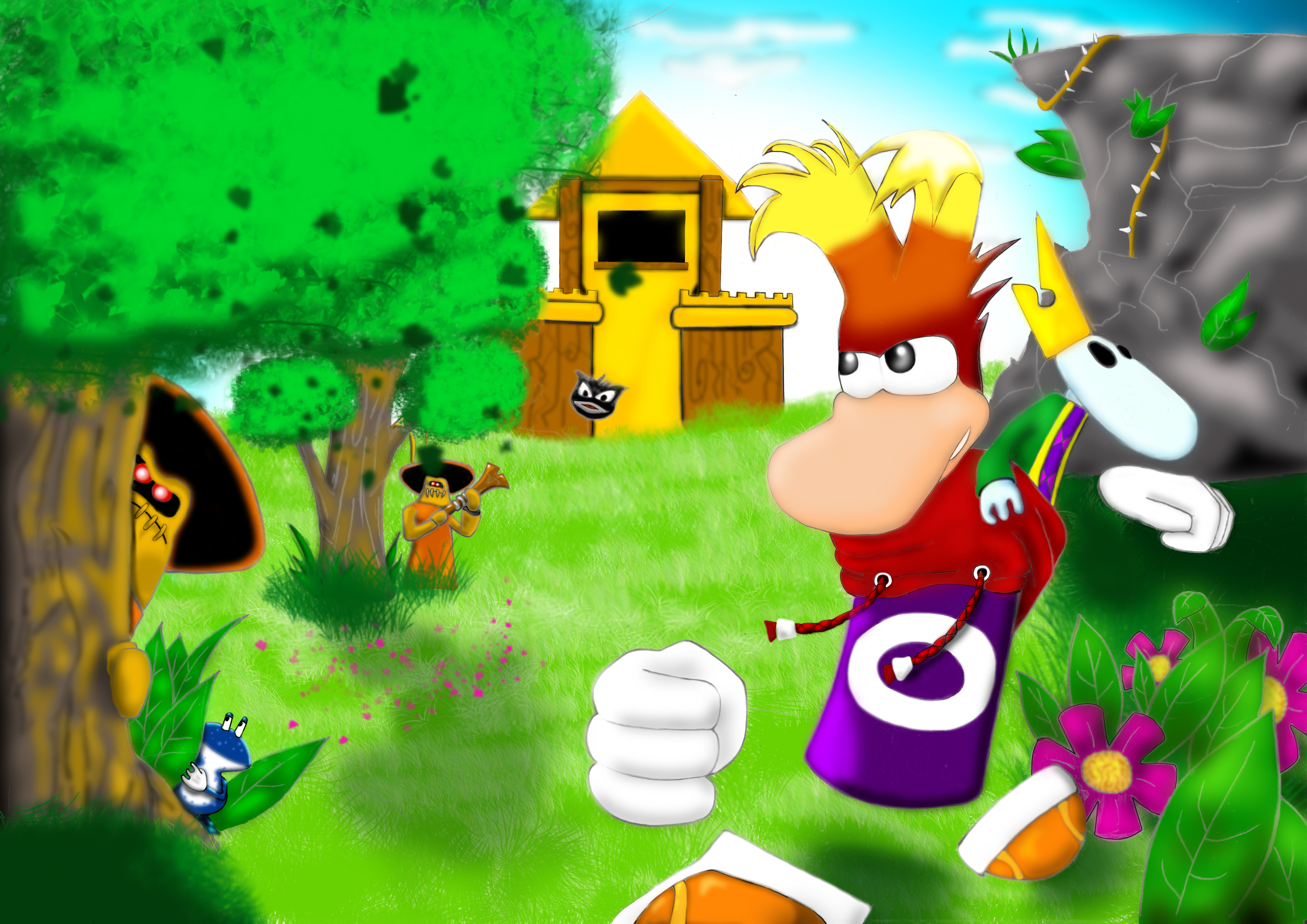Rayman-Fan Art