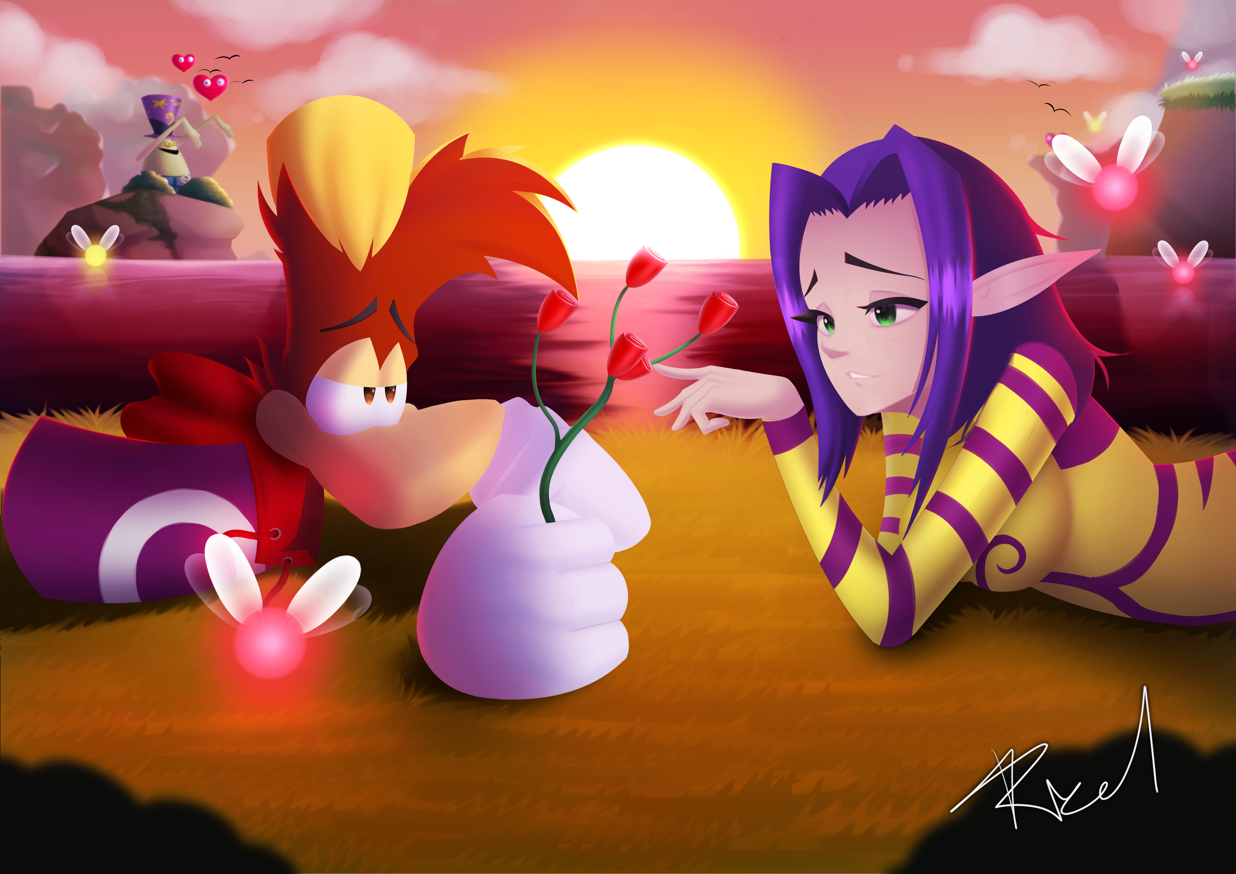 Rayman and Ly Valentines 2023