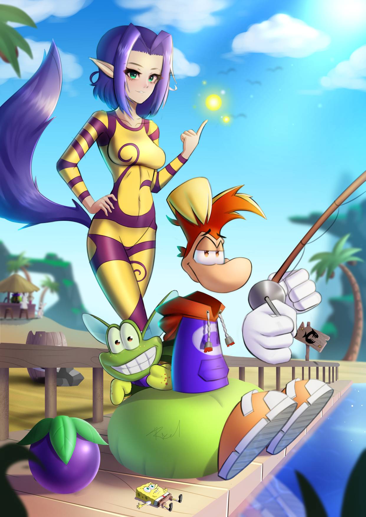 Heroes on Vacation