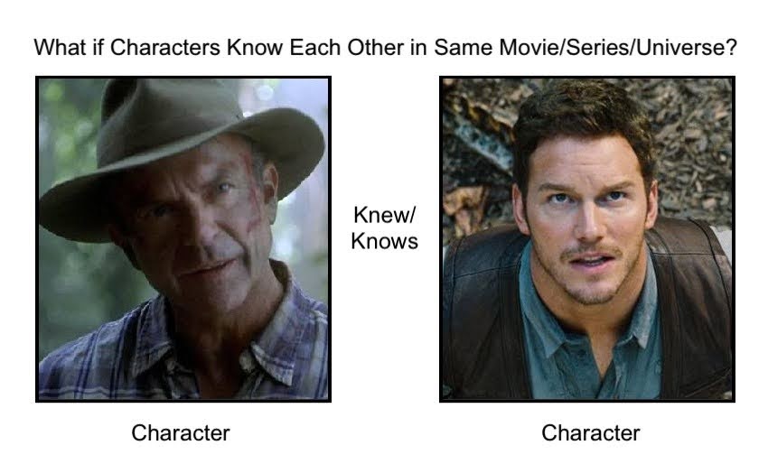 Alan Grant and Owen Grady know each other by matuta2002 on DeviantArt