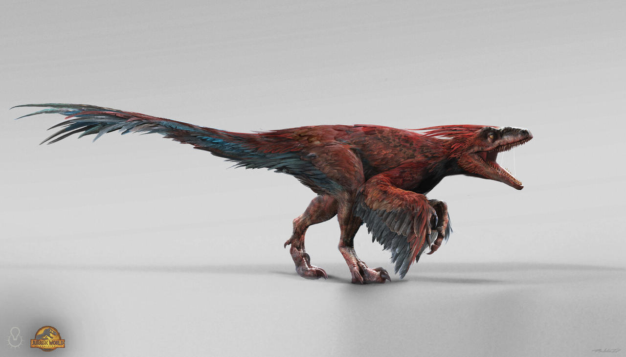Concept Art of Pyroraptor by matuta2002 on DeviantArt