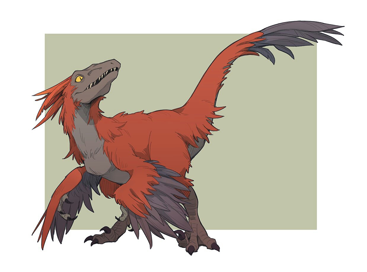 Pyroraptor is Beautiful by matuta2002 on DeviantArt