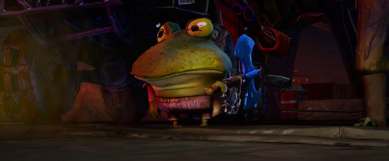 TMNT: Mutant Mayhem-Genghis Frog by matuta2002 on DeviantArt