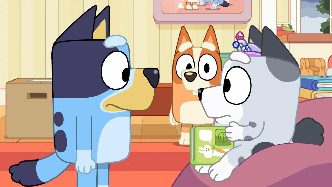 Bluey and Muffin by matuta2002 on DeviantArt