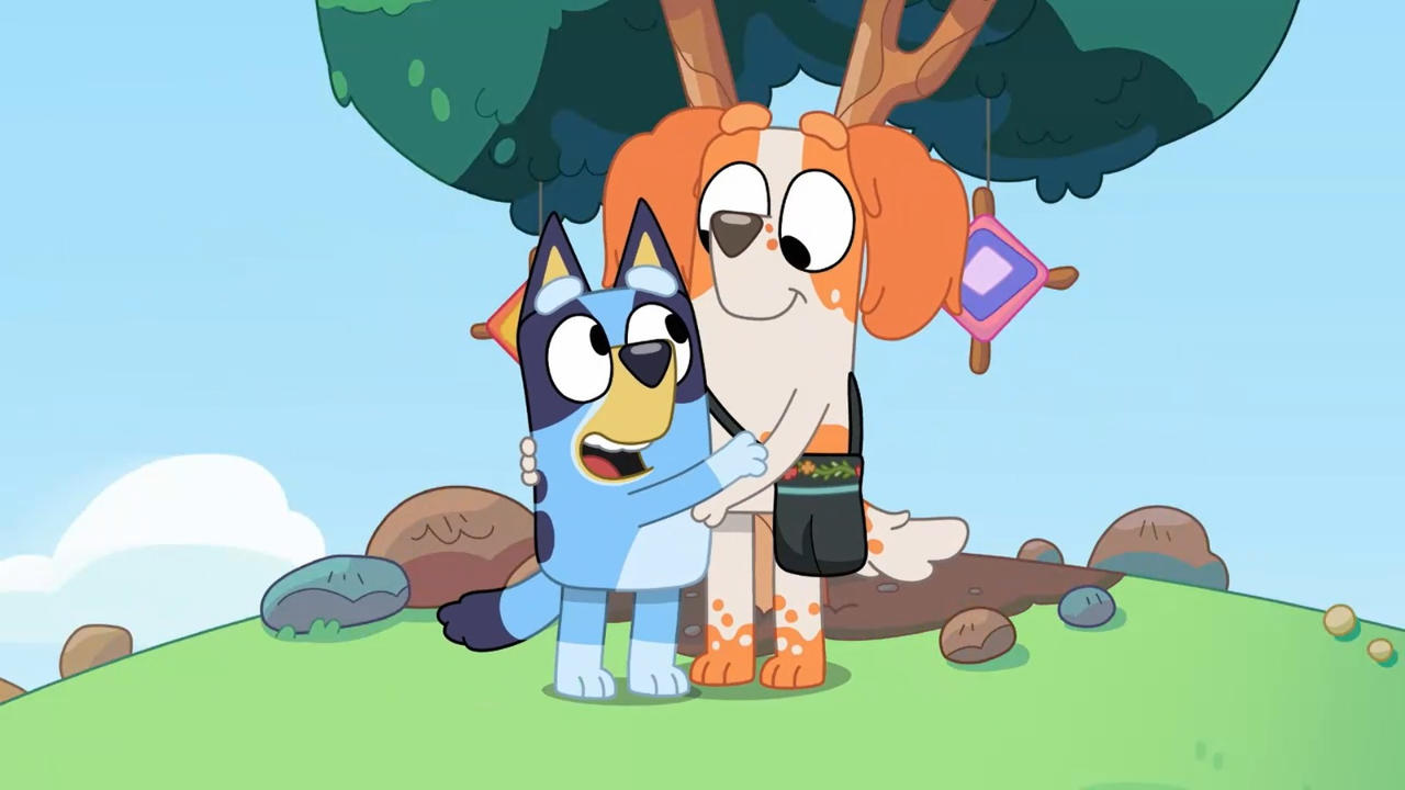 Bluey meets Mia by matuta2002 on DeviantArt