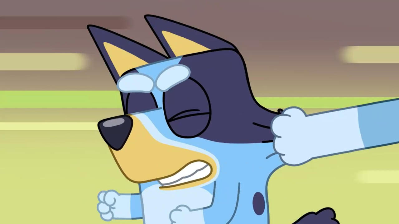Bluey Bandit Computer Bandit grabs Bluey by the Scruff by matuta2002 on DeviantArt