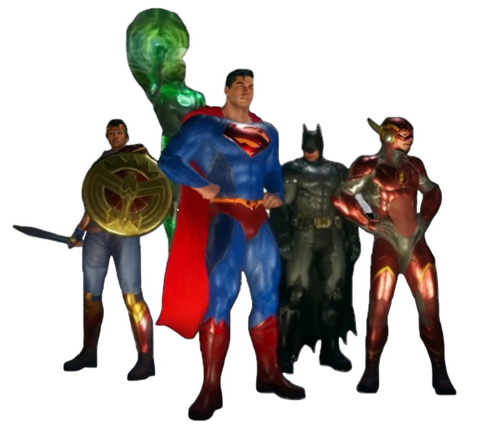 Justice League (Arkhamverse) - Transparent by matuta2002 on DeviantArt