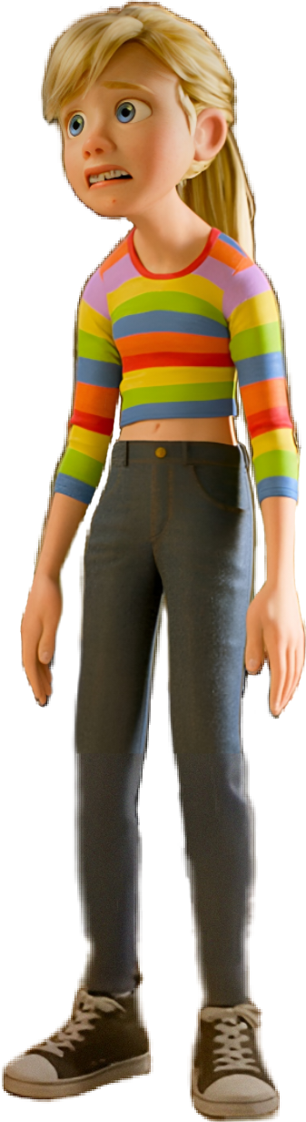 Stressed Riley Riley Andersen (Inside Out) - Transparent by matuta2002 on DeviantArt