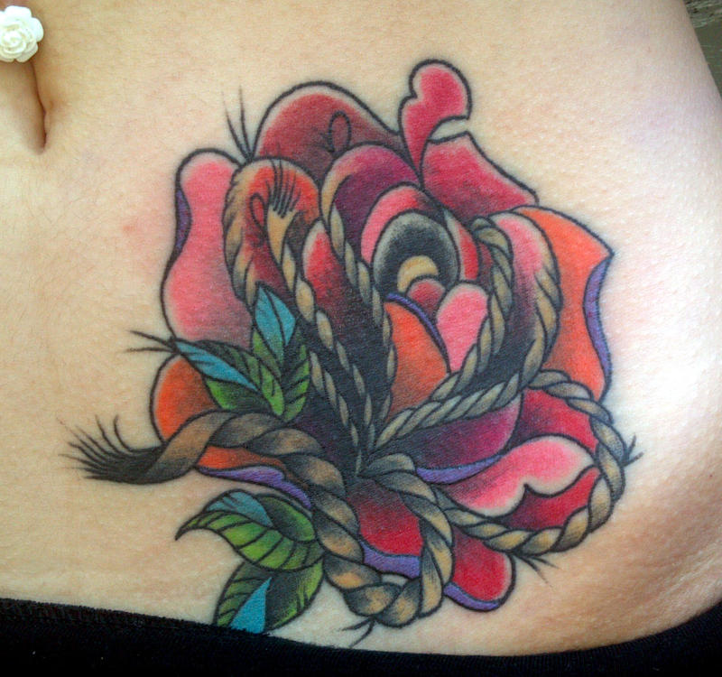 Rope rose by Uken on DeviantArt