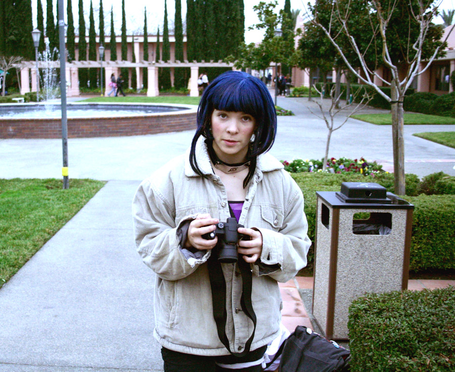 Hinata with Camera