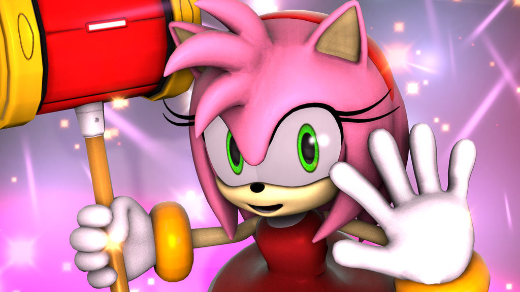 SFM Amy Rose Wallpaper By AgimonAida On DeviantArt sfm-amy-rose-wallpaper-by-agimonaida-on-deviantart
