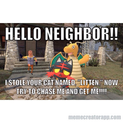 Hello Neighbor Ricky Meme Hello neighbor meme by Mewtwo770 on DeviantArt