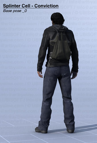 Splinter Cell - Conviction | Standing pose_0 by egerie7 on DeviantArt