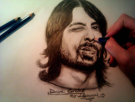 Dave Grohl portrait