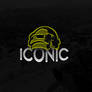 ICONIC Logo with background