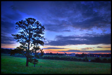 Auburn Sunrise - HDR