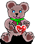 sparkle bear heart by loreleft27