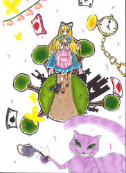 Mini World: Alice In Wonderland by kathe-cat