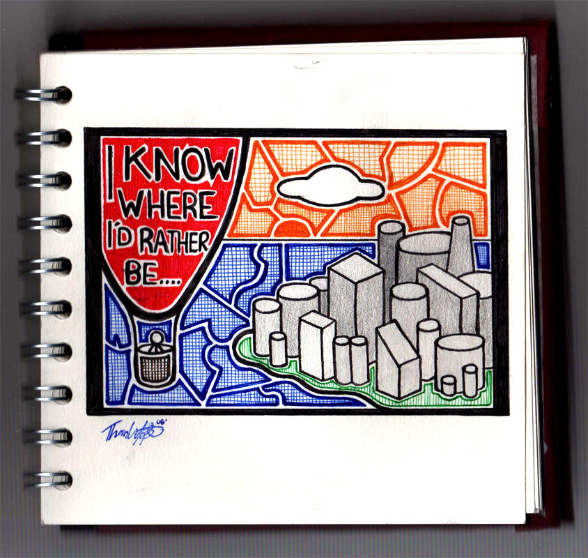 i know where i'd rather be...