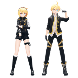 new kagamine models [WIP]