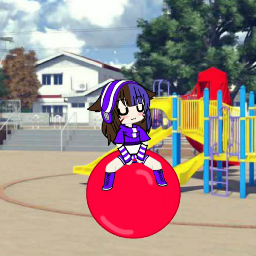 Girls on hopper ball by BIASAGABUT on DeviantArt