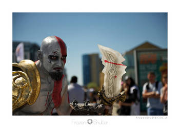 God of War Kratos cosplayer