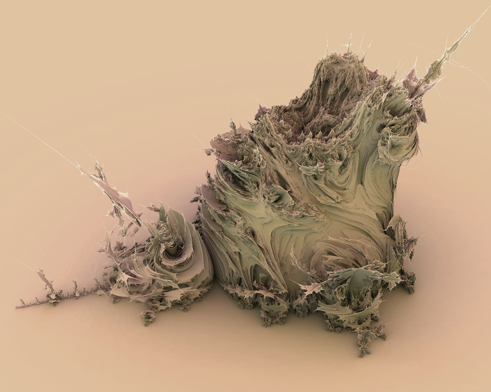 Half of Mandelbulb