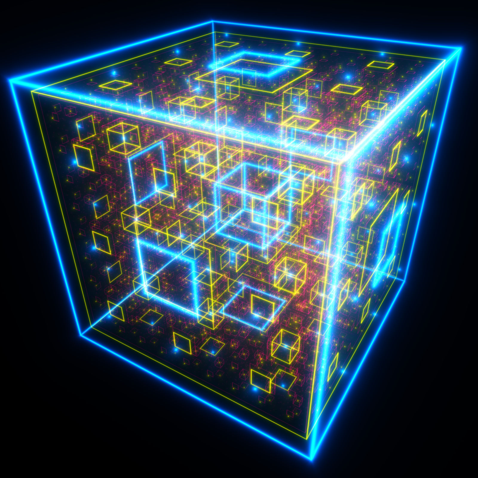 Orbit Trap Menger Sponge