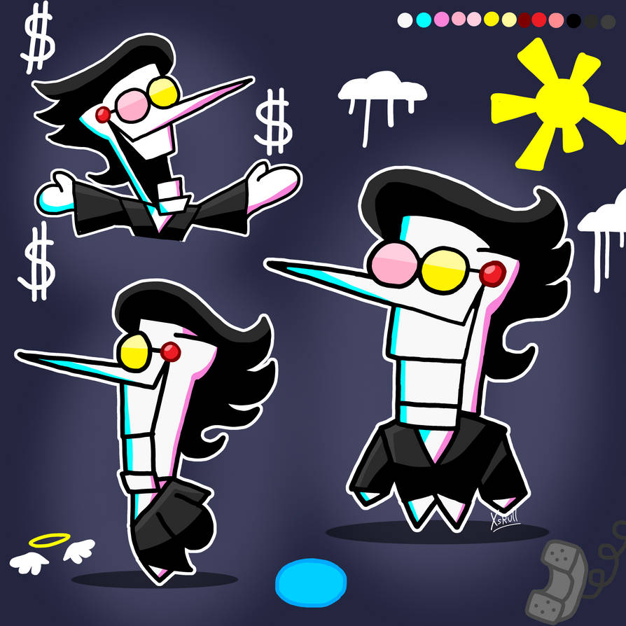 Spamton by XskullBC on DeviantArt