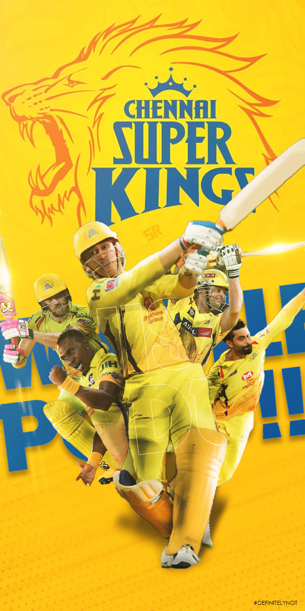CSK 2021 Poster by Subinraj on DeviantArt