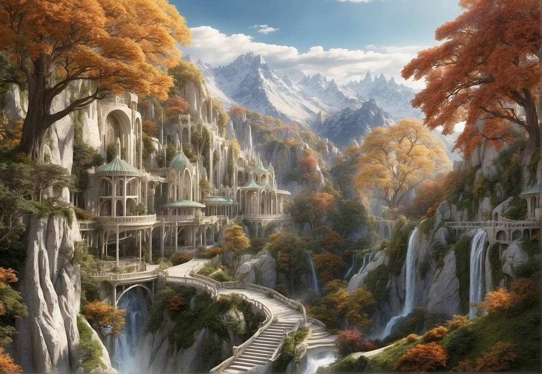 Rivendell by LyebethD by LyebethD on DeviantArt