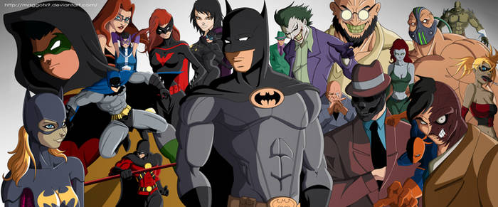Batman by Maggotx9