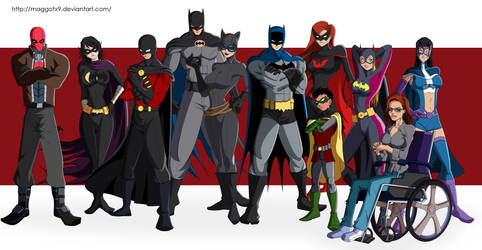 Bat Family by Maggotx9