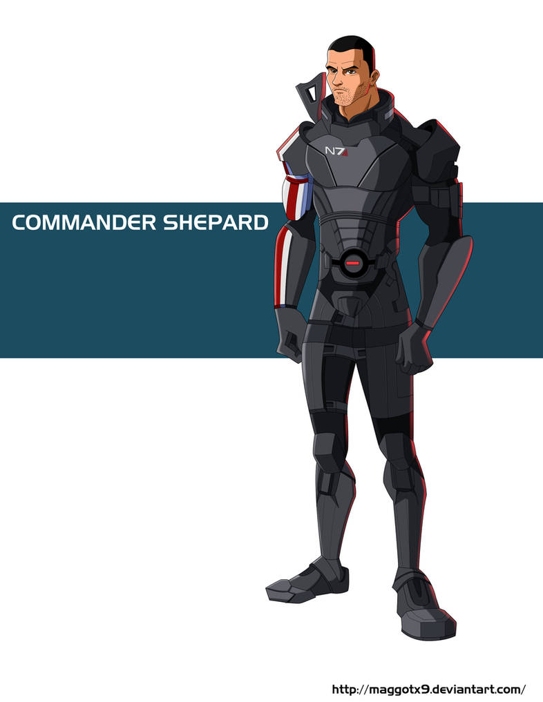 Commander Shepard by Artofpipeur on DeviantArt