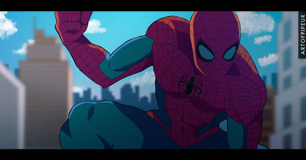 Spiderman Anime style by Artofpipeur on DeviantArt