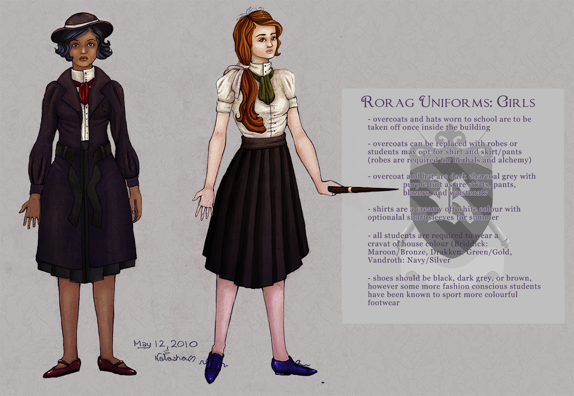 rorag: uniforms girls skirts 2 by FoxyRepublic