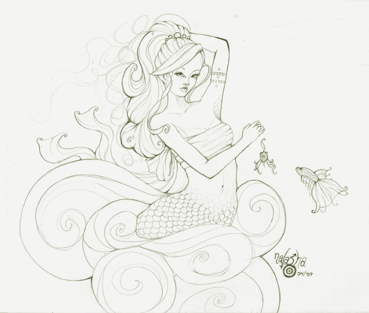 betta fish girl by FoxyRepublic