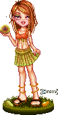 Ki: Papaya Fruit Girl by FoxyRepublic