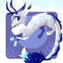 Winter Spirit Fox Dragon