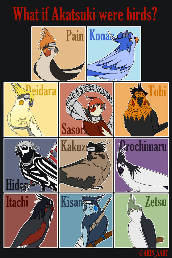 Akatsuki Bird Akatsuki by Aki-na on DeviantArt