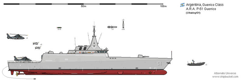 [SB Scale - Modern Corvette] ARA Guerrico Corvette