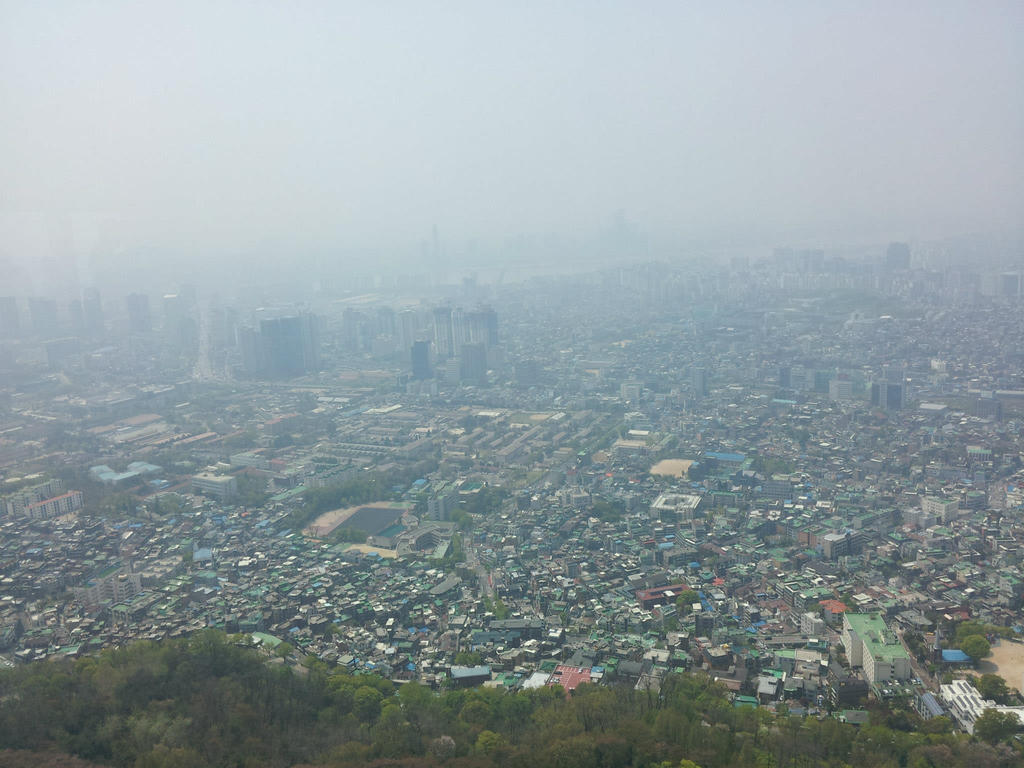 View from Seoul Tower