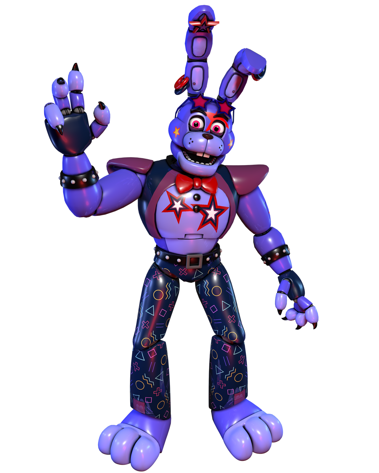 Glamrock Bonnie (+ alternate colors) by theangrycomet :  r/fivenightsatfreddys
