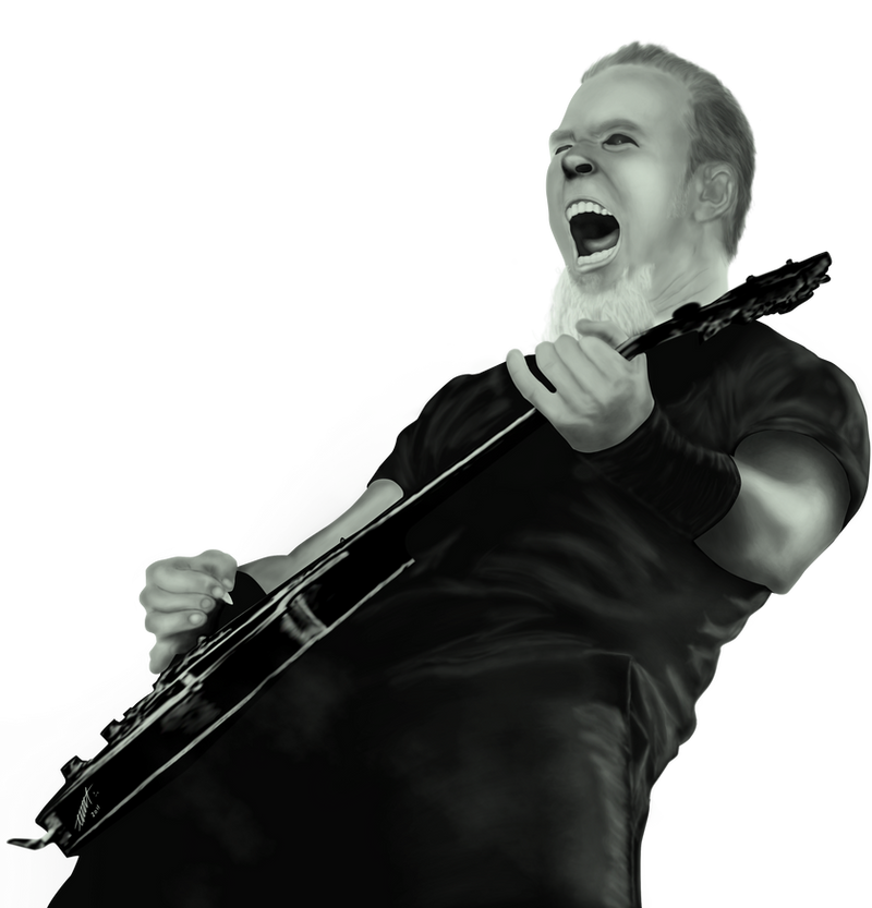 James Alan Hetfield with Wacom