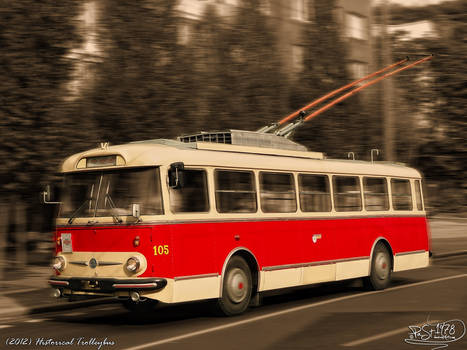 Historical Trolleybus