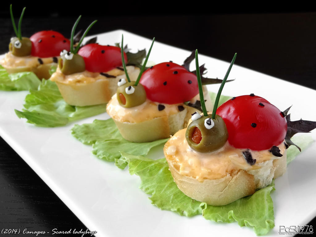 Canapes Scared Ladybugs By Past1978 On Deviantart
